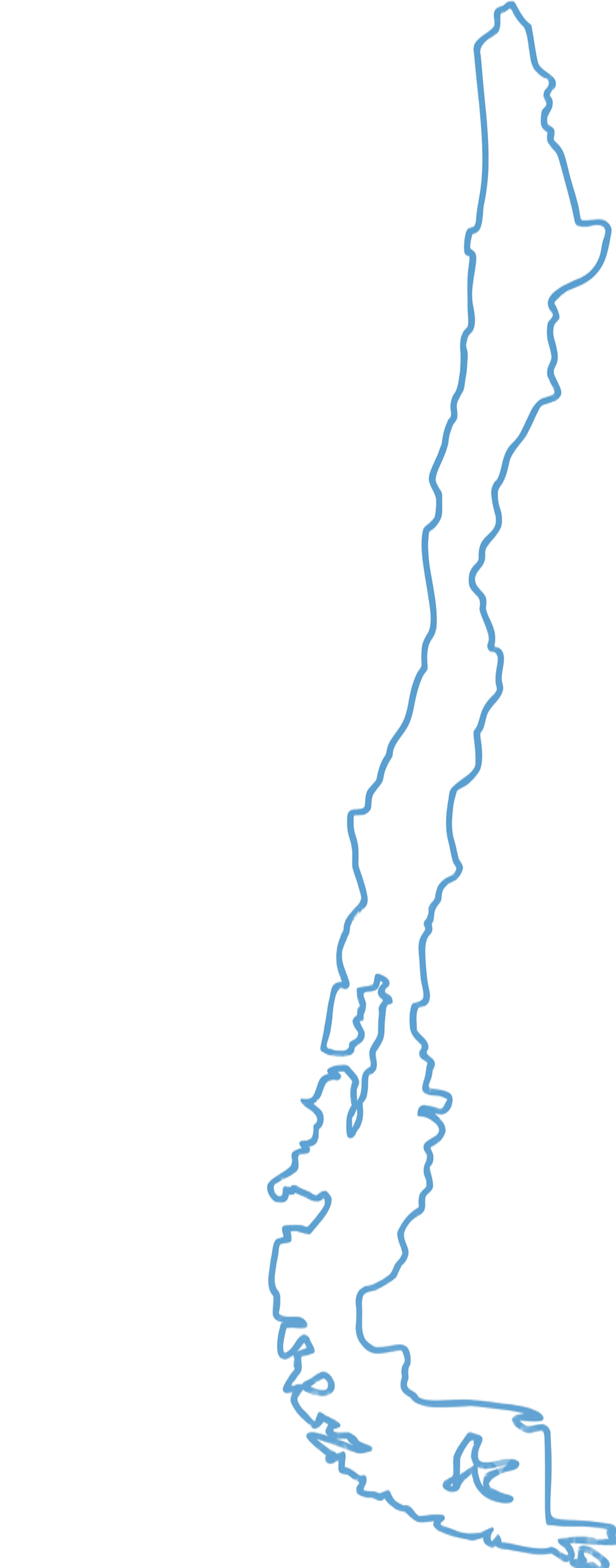 Mapa colegios OCA Chile